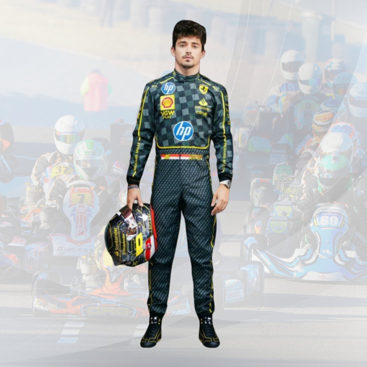 Ferrari F1 Charles Leclerc HP Suit - Official Replica