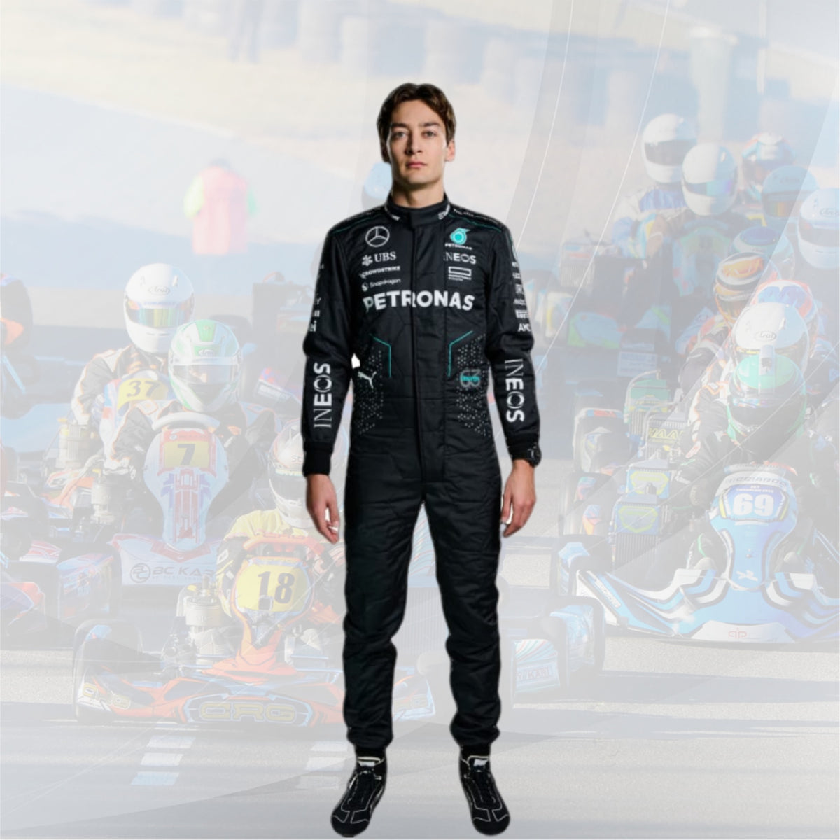 2024 George Russell Mercedes AMG F1 Team Race Suit