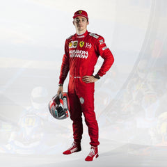 2019 Charles Leclerc Race Mission Winnow Scuderia Ferrari F1 Suit