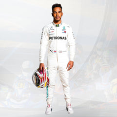 LEWIS HAMILTON 2019 REPLICA RACE SUIT - MERCEDES-AMG PETRONAS FORMULA ONE TEAM