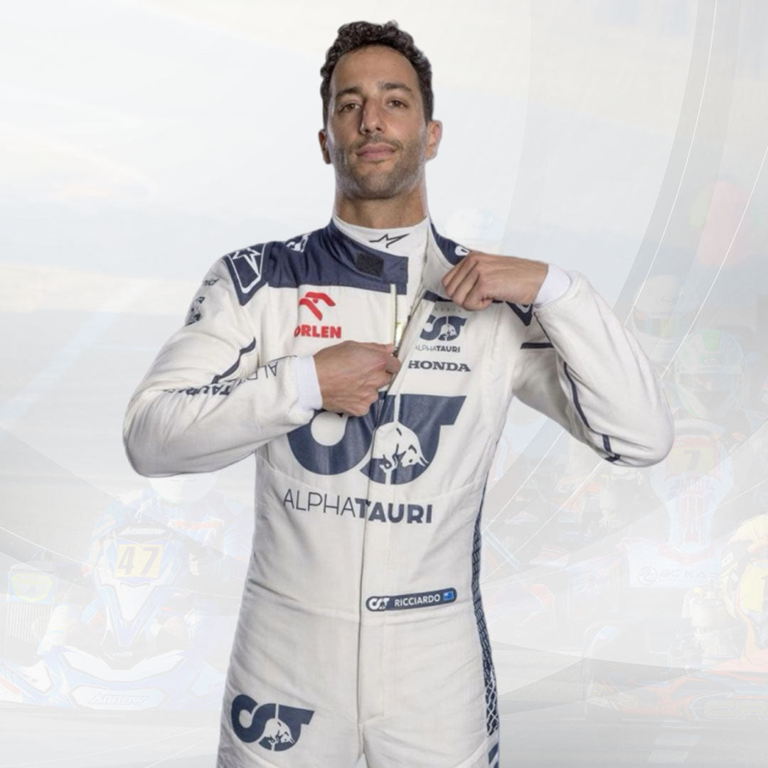 2023 New Daniel Ricciardo Alphatauri F1 Race Suit