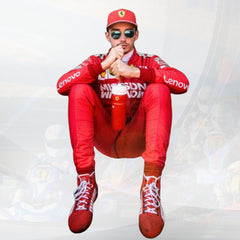 2019 Charles Leclerc Race Mission Winnow Scuderia Ferrari F1 Suit