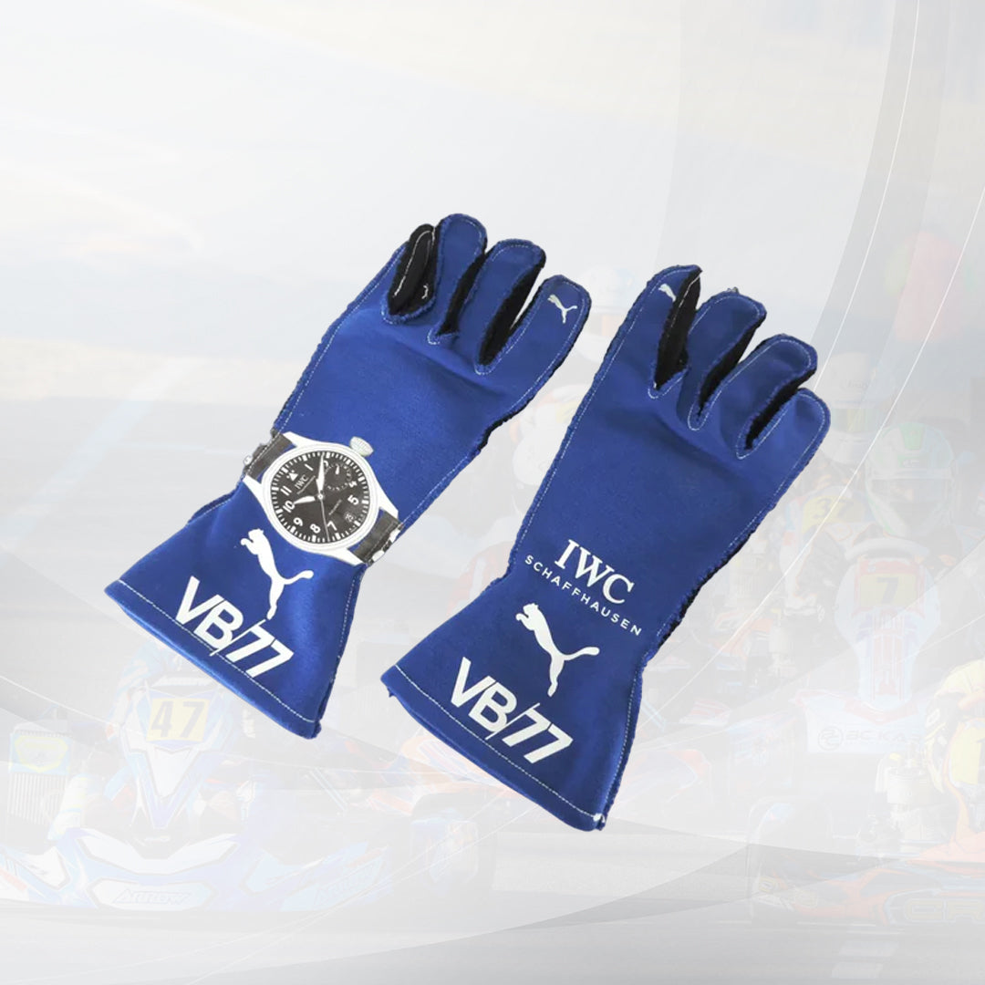 2018 Mercedes AMG Valtteri Bottas Formula One Race Gloves