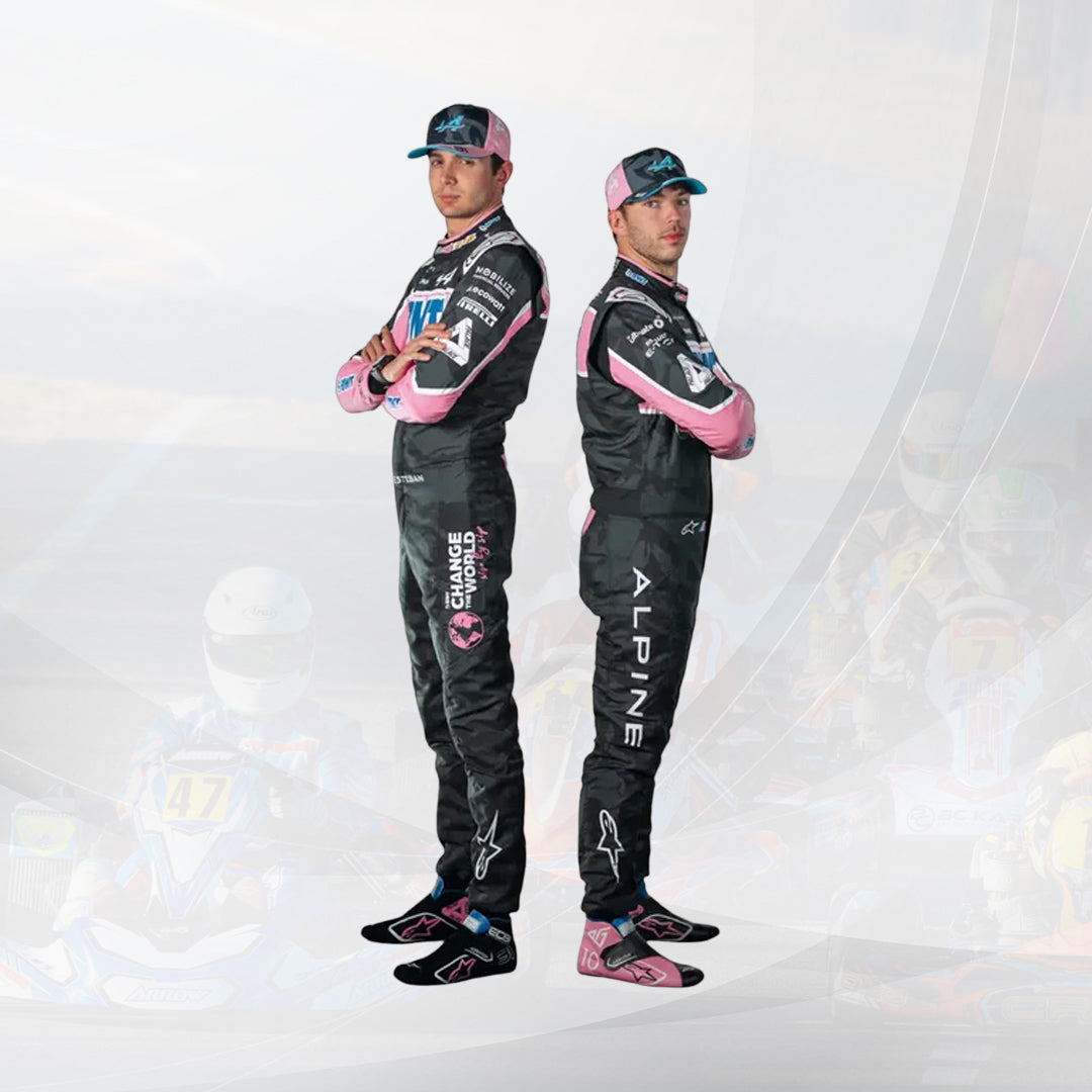 Esteban Ocon 2023 BWT Alpine F1 Team Race Suit - Las Vegas GP