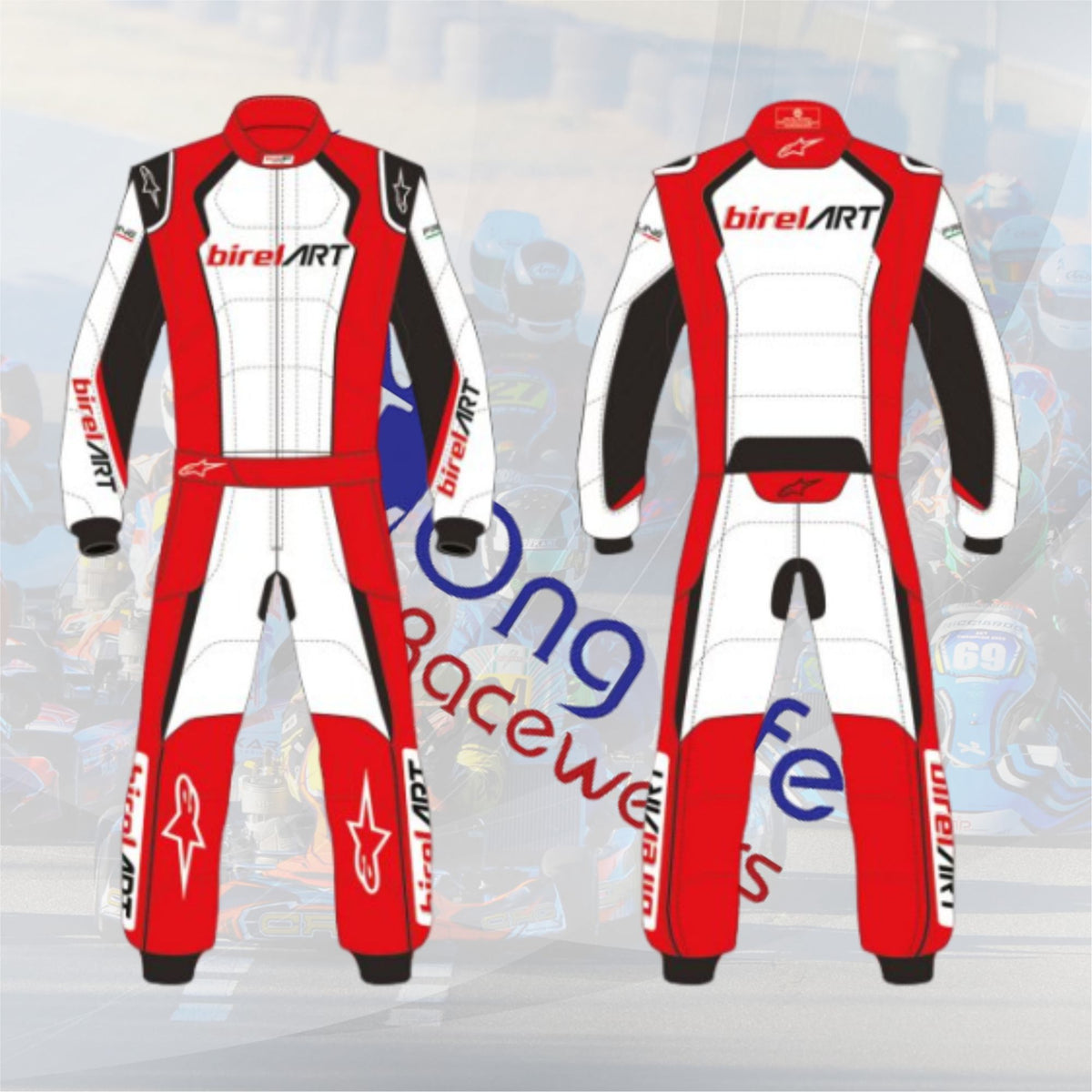 "Birel Art 2020 Customized Race Suit - Longlife Racewears"