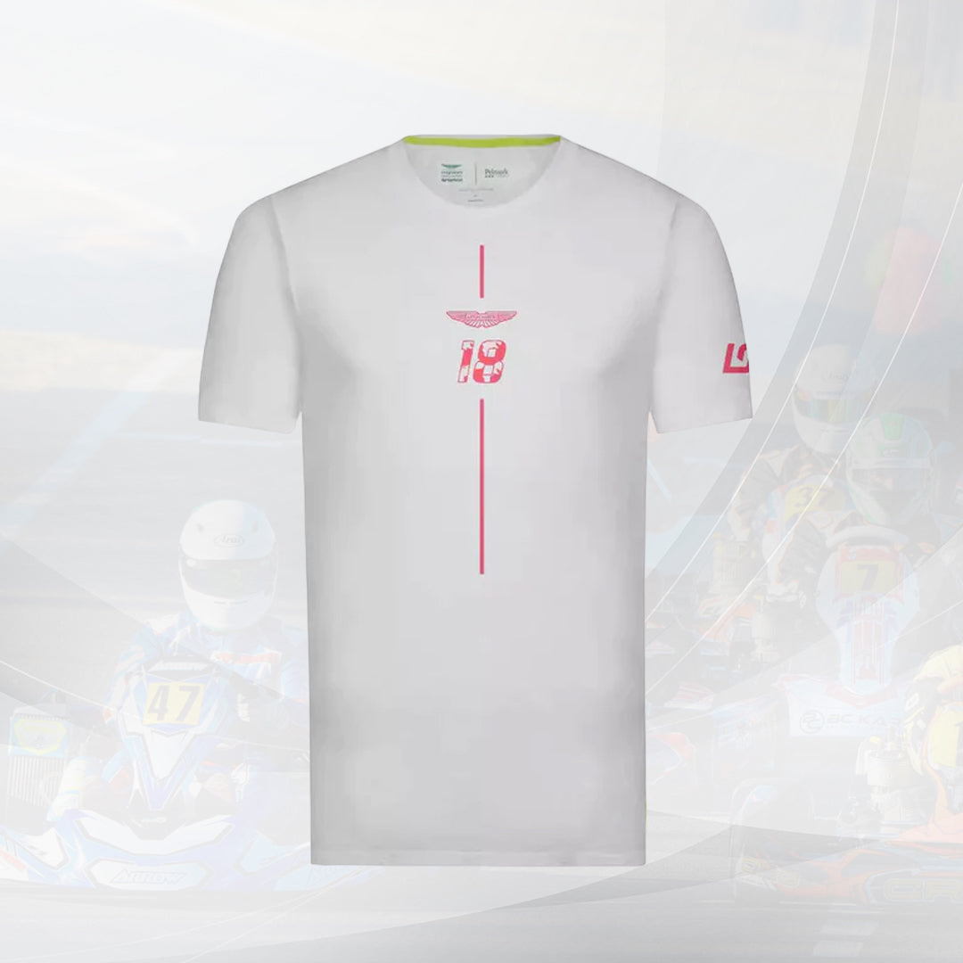 AMF1 Lance Stroll Limited Edition T-Shirt - White