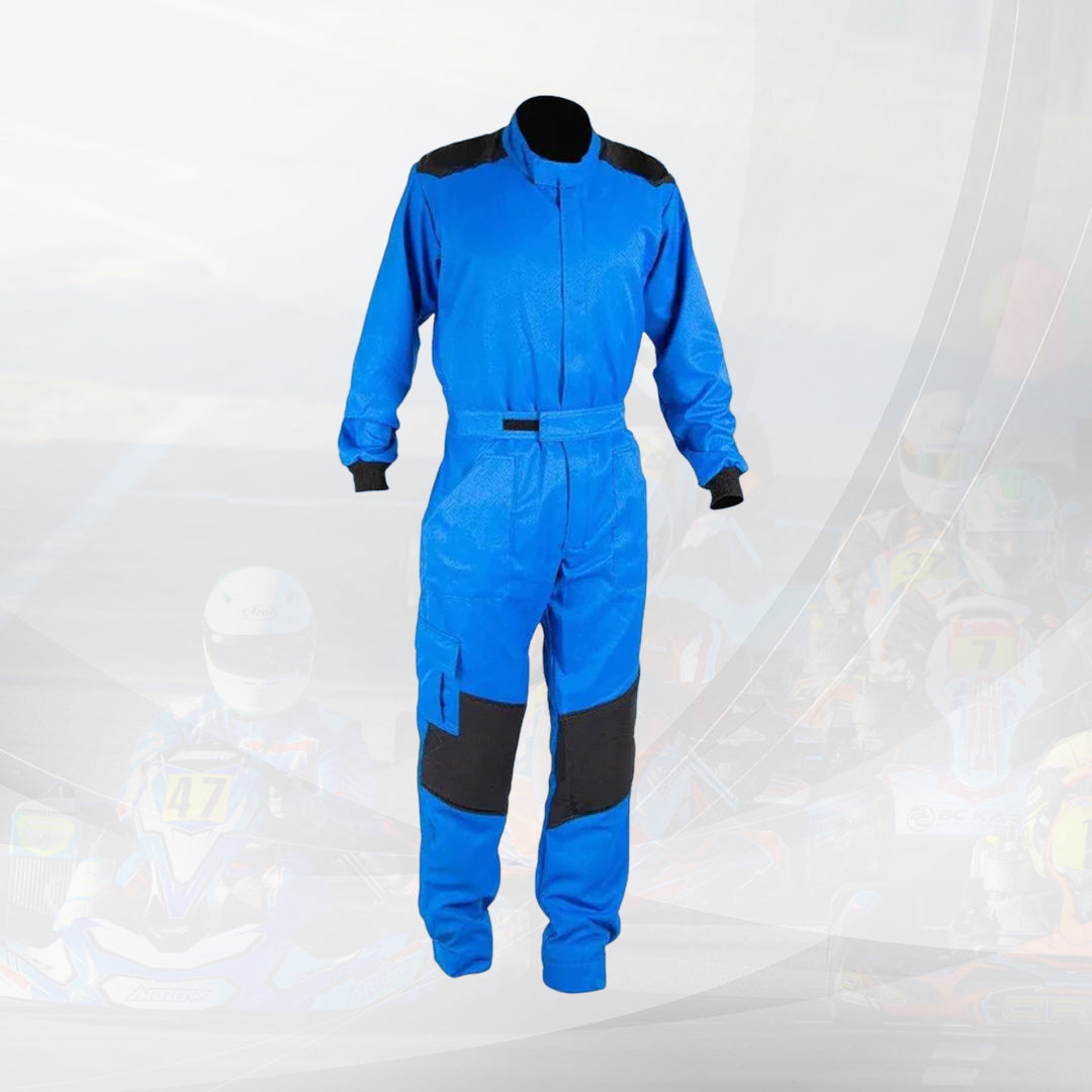 MECHANIC SUIT DAZZLING BLUE-BLACK