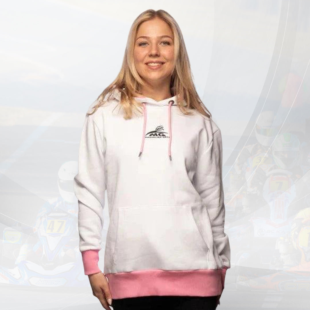 Maximilian Götz Ladies Hoodie Champion white