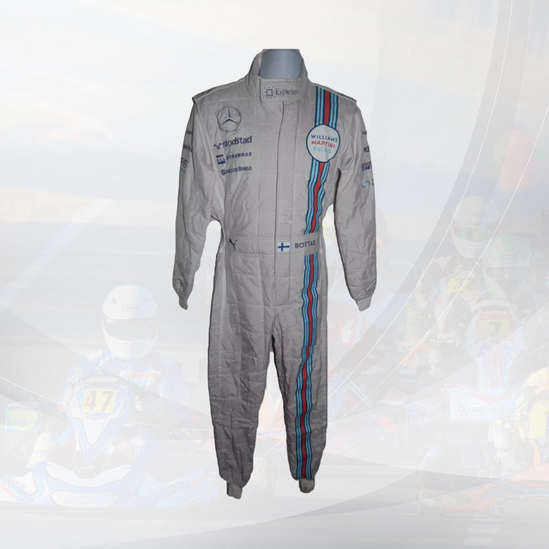 Valtteri Bottas 2014 Williams Martini race suit – Russian GP spec